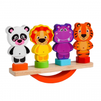 Пирамидка логическая-балансир &quot;Зверята&quot;