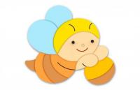 Декорация "Пчелка с медом" 43х38 см