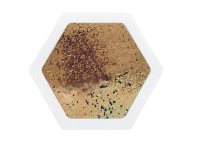 Декоративная тактильная панель - «Радужная пайетка»