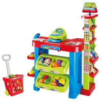 "Торговая лавка" с тележкой и аксессуарами