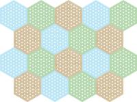 Настенные панели «Соты», 18 шт