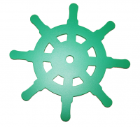 Штурвал из фанеры диаметр 30 см