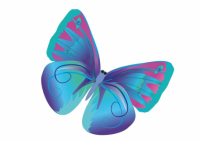 Декорация "Бабочка" бирюзовая