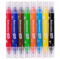 Фломастеры-штампы двусторонние