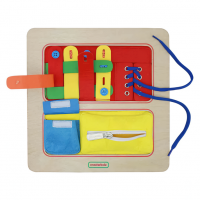 Панель "Шнурки и замочки"