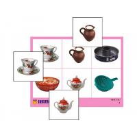 Лото "Посуда" (4 планшета, 24 карт., цвет., ламинир.)