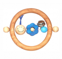 Погремушка "Бабочки" синяя