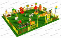 Игровая развивающая площадка "Фермерский дворик". Комплект: Стандарт 2