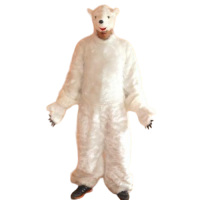 Карнавальный костюм для взрослых "Белый медведь"
