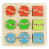 Панель "Геометрические формы - половинки"