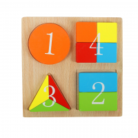 Головоломка «Дроби и целое. Собираем цифры»