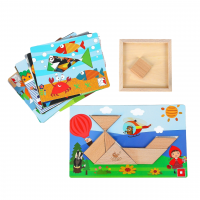 Головоломка Тангарам с полем