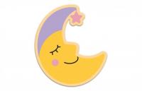 Декорация "Луна" 38х43 см