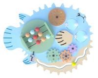 Бизиборд «Фугу»