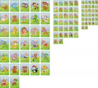 Комплект маркировочных наклеек "Одуванчик"