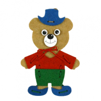 Шнуровка "Медвежонок" (ковролин)