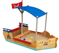 Песочница "Пиратская лодка"