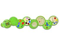 ТАКТИЛЬНО-РАЗВИВАЮЩАЯ ПАНЕЛЬ «ГУСЕНИЦА ЖУЖА»