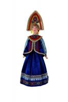 Кукла в Русском народном костюме с душегреей