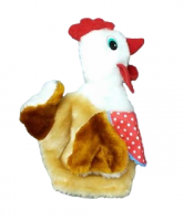 Перчаточная кукла "Курица"