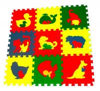 Коврик-пазл "Животные"