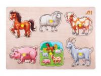 Рамка-вкладыши "Домашние животные"