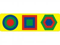 Мозаика мягкая "Мозаика с геометрическими фигурами 4"