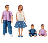 Развивающая игра Семья мама, папа, малыши